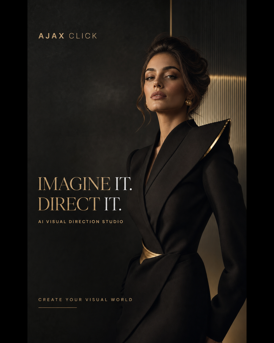 AJAX CLICK AI STUDIO launch campaign poster 02