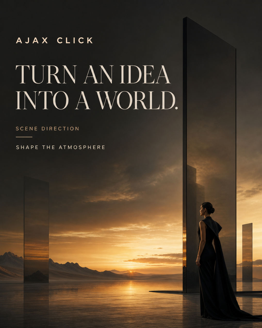 AJAX CLICK AI STUDIO launch campaign poster 05
